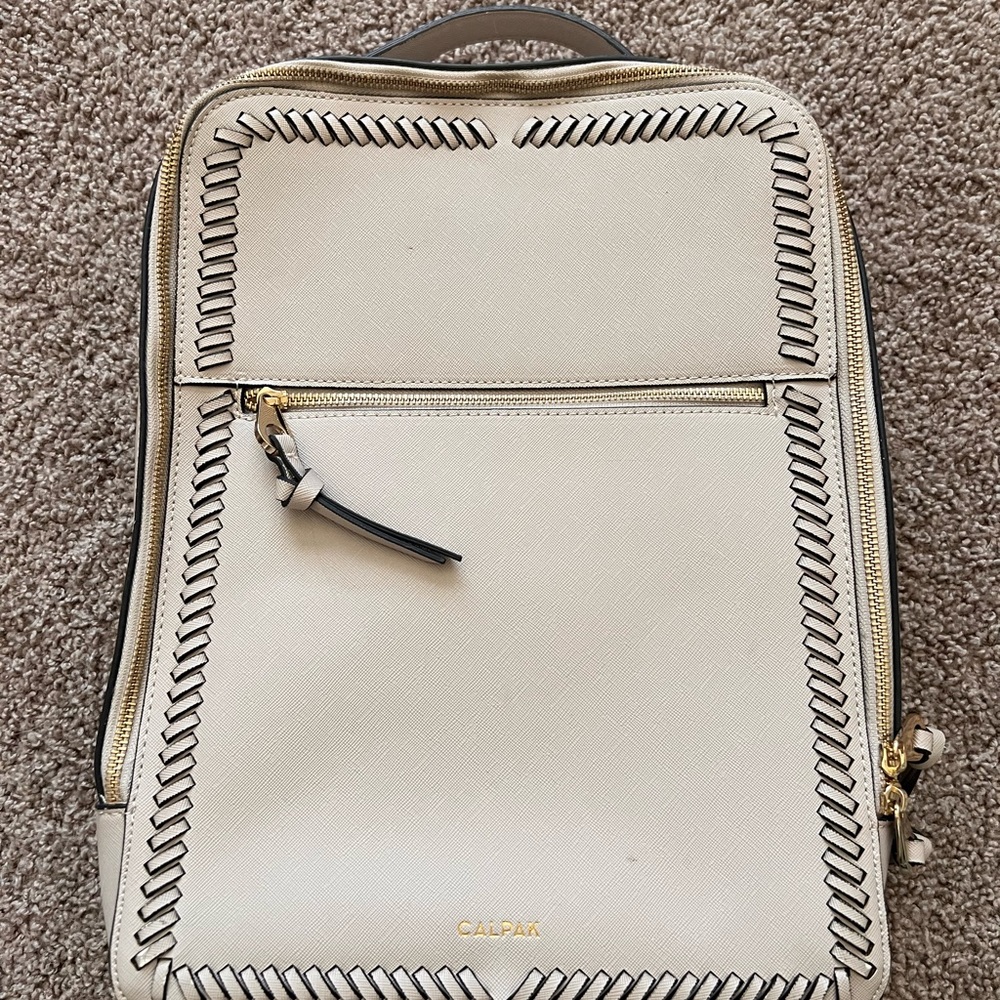 Calpak Kaya Laptop Backpack - Stone
